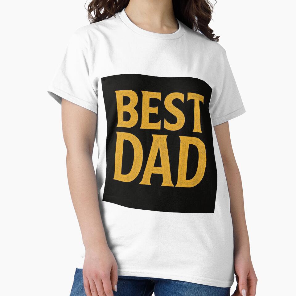 Best Dad Ever | Punny Pride Tee by Arte-Excellency