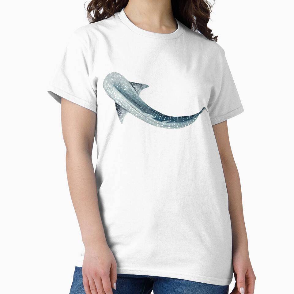Whale shark watercolor by NouveauUShh