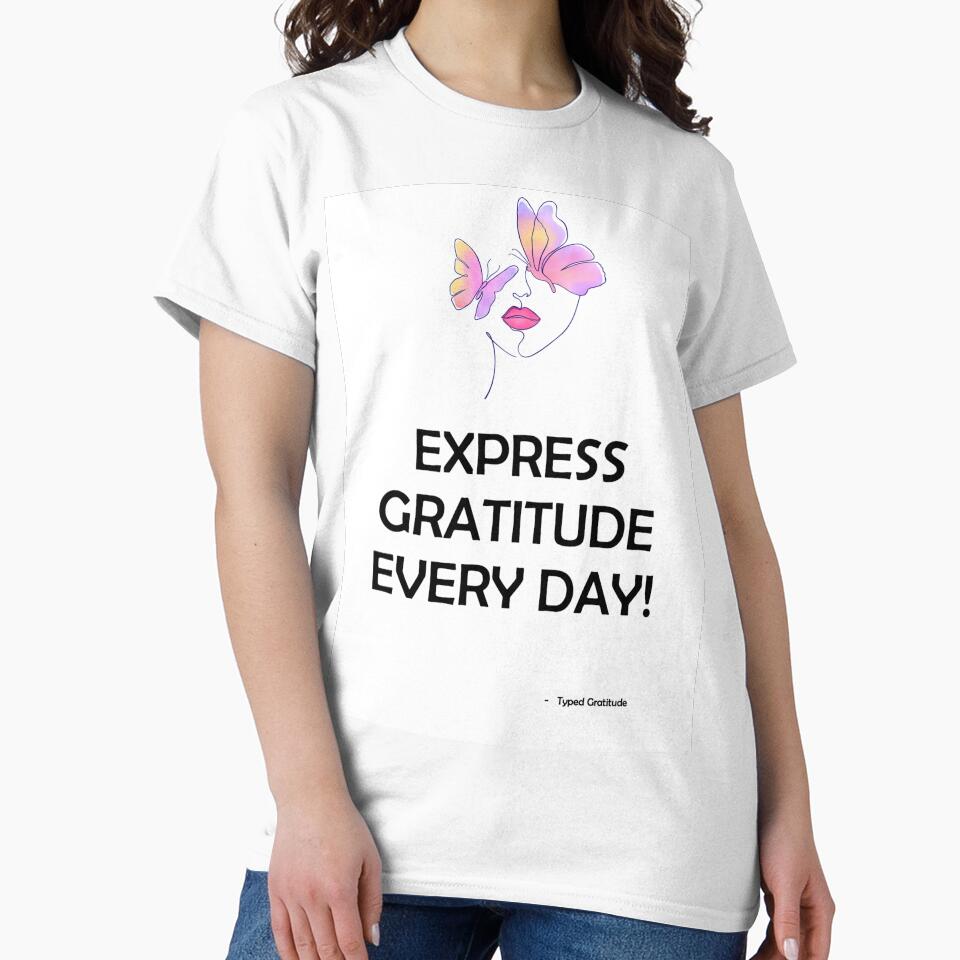 Express Gratitude Every Day by DressedbyMama