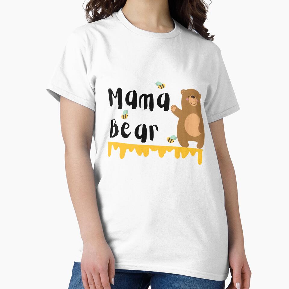 Mama Bear Cute Bear Design by BobbysByBobby
