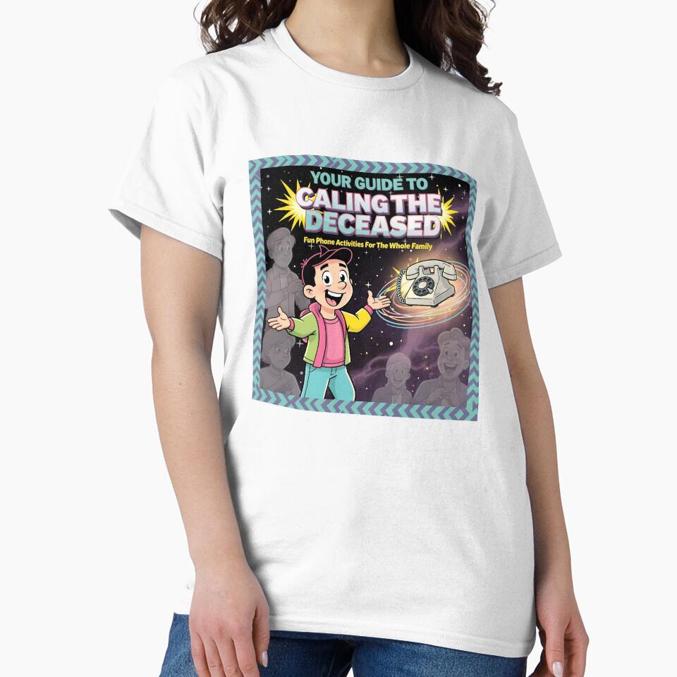 Calling The Deceased - 90s VHS Parody Art by PictorialWhimsy