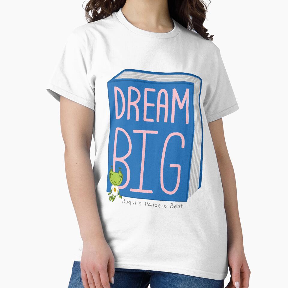 Dream Big Sticker from Book "Roqui's Pandero Beat" by aventurasEnESL
