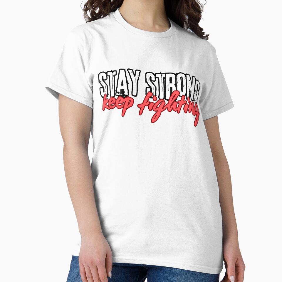 Stay strong, keep fighting by UnCoverDesign
