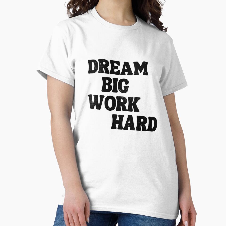 Work Hard Dream Big by Red-forever