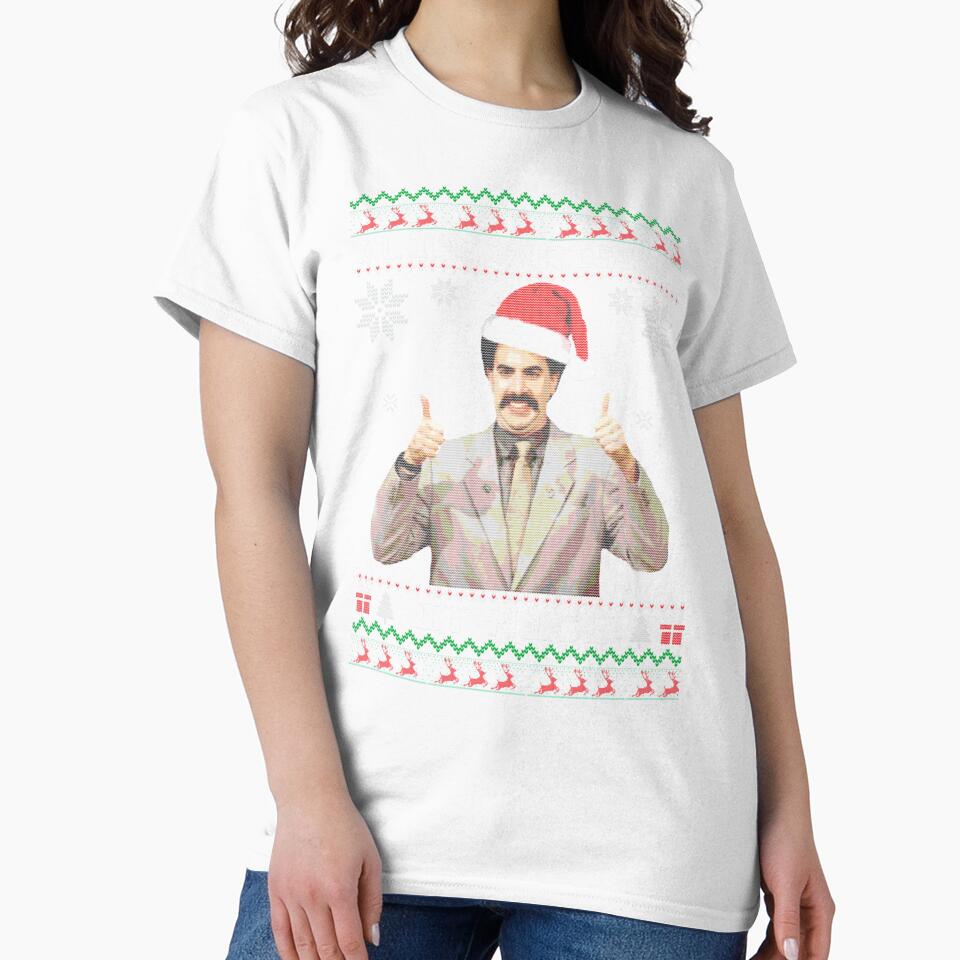 Borat- funny christmas T by SomeLipTodayy