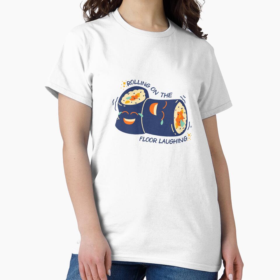 Funny Food - Sushi Pun - ROFL by greenoriginals