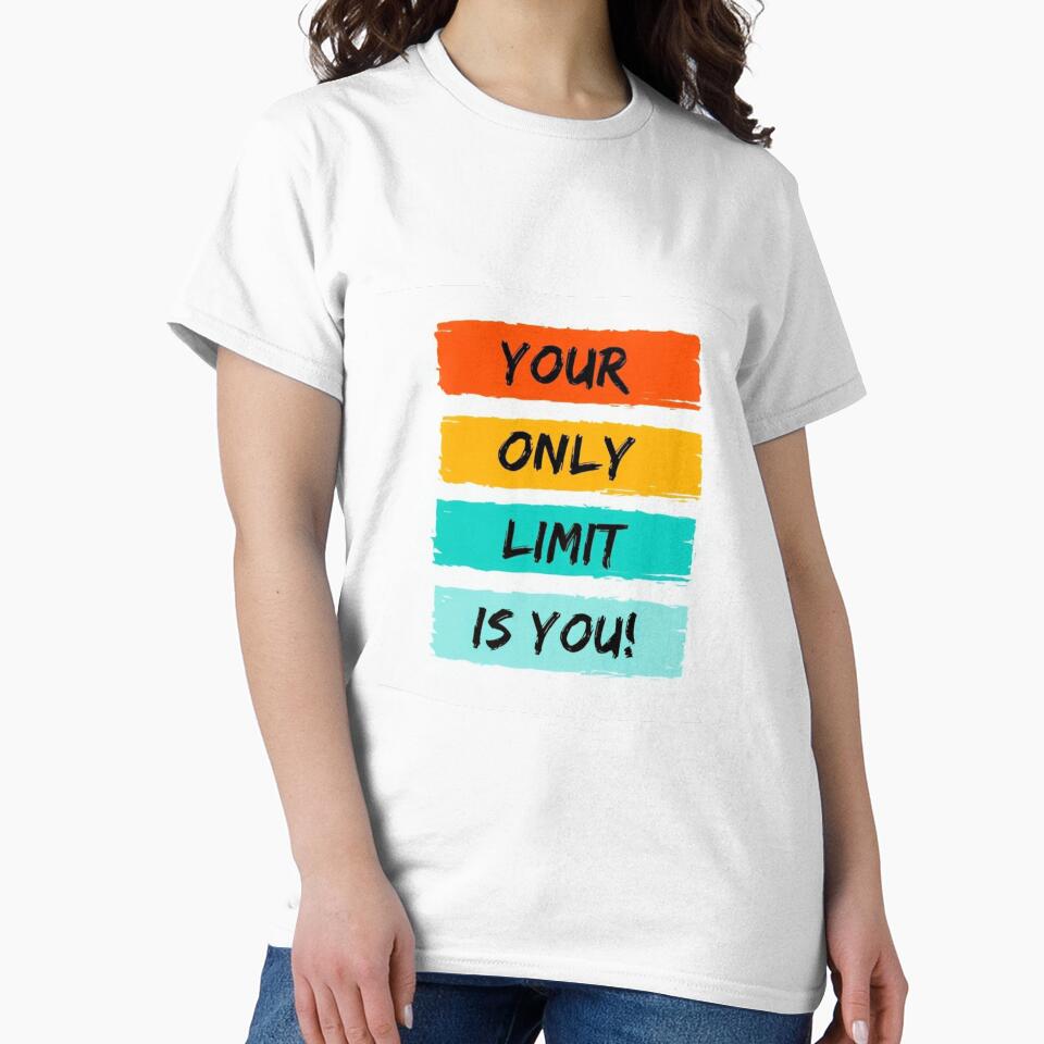 Your only limit is you  - Motivational Art Print for Inspiration by andrew758