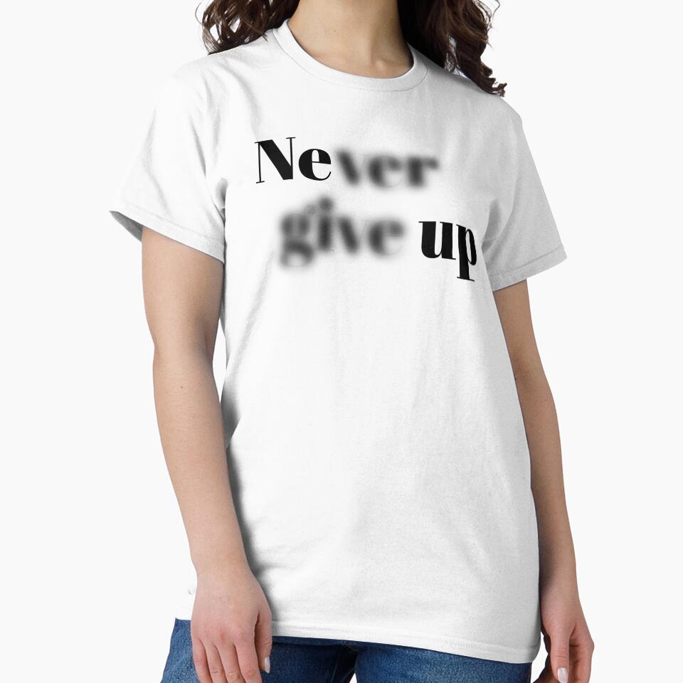 Never give up by attracdionz