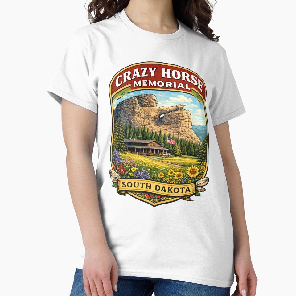 Crazy Horse Memorial - South Dakota by Myra365Art