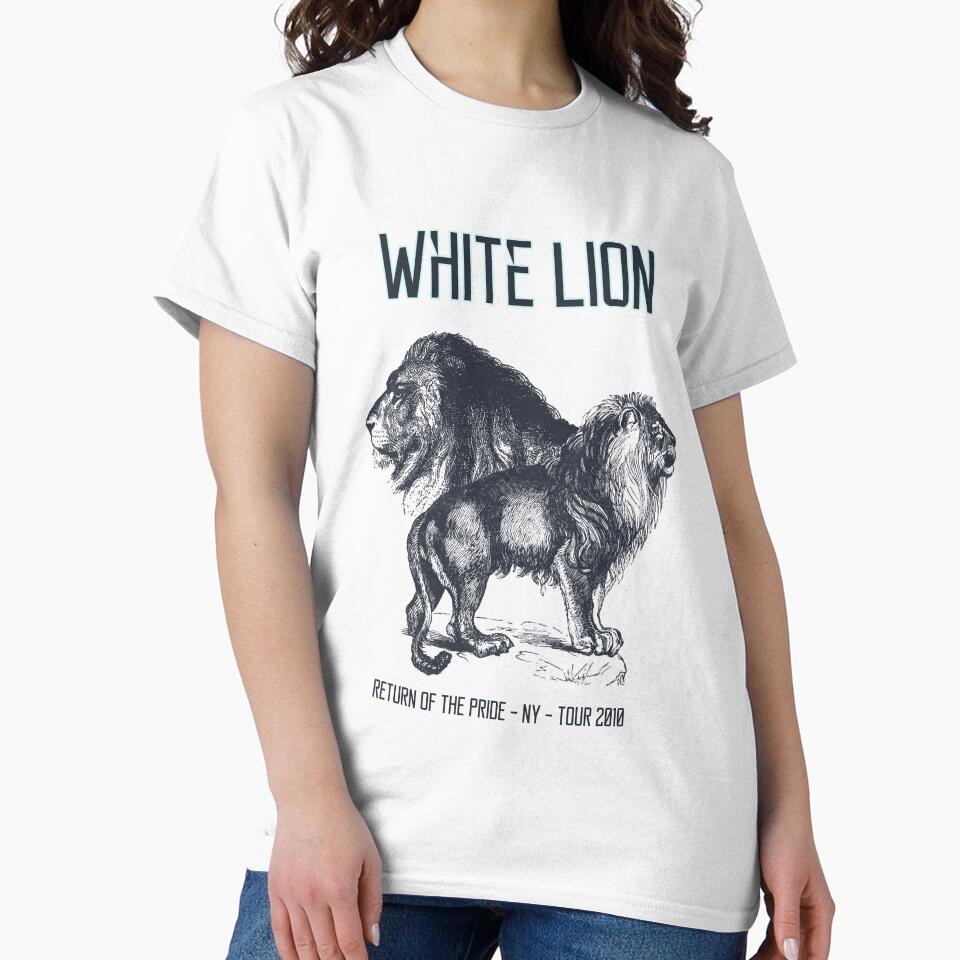 White Lion T-shirt by stevenkballero