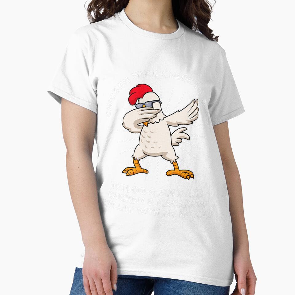 Chicken Wing Chicken Wing Shirt Song Lyric Hot Dog Bologna by definitediffere