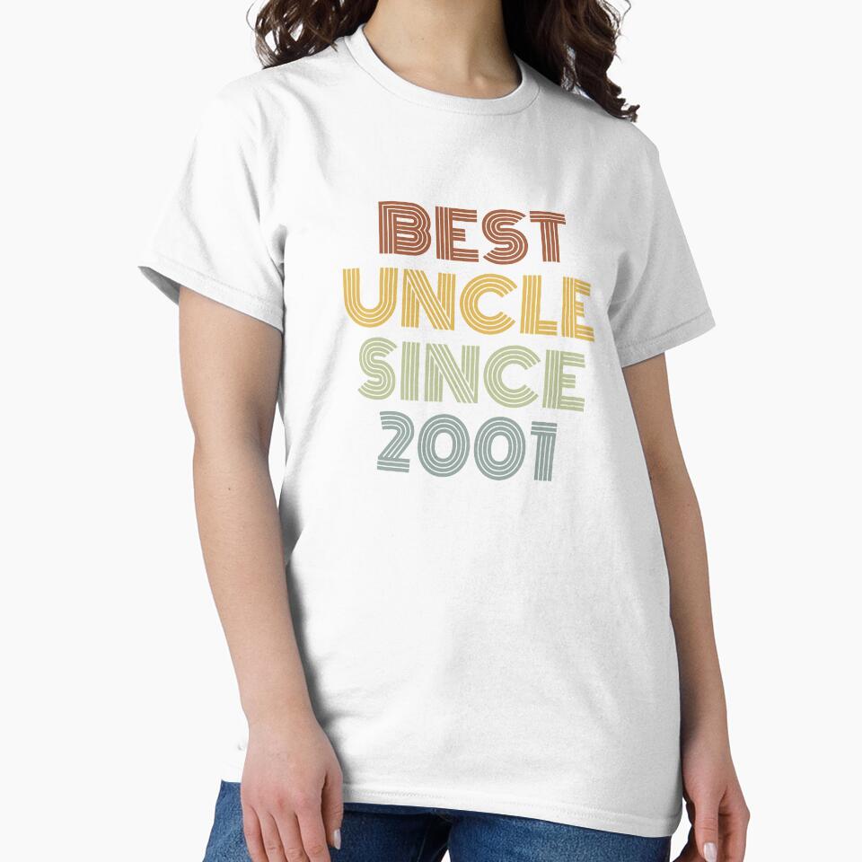 Best Uncle Since 2001 by Vanover Designs