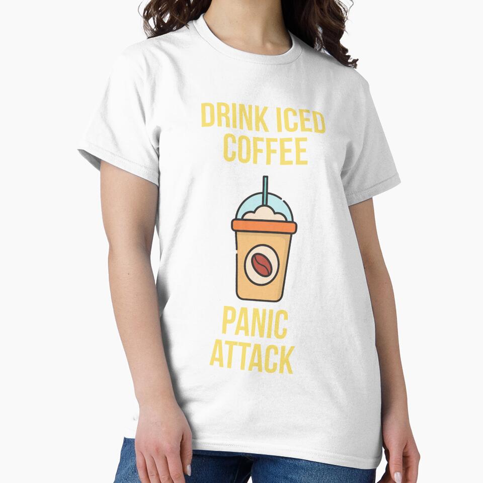 Drink Iced Coffee Panic Attack by evokearo