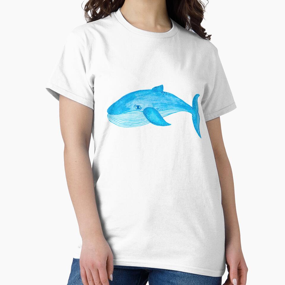 Watercolor whale by zaher97