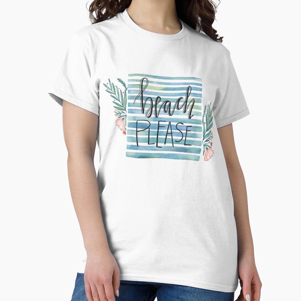 Beach Please Ocean Summer by ChristinasMess