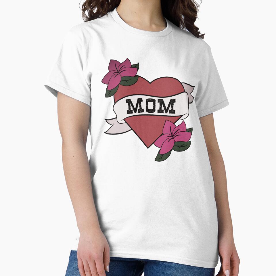 Mom Heart Tattoo Design by DOLCEINDIGO
