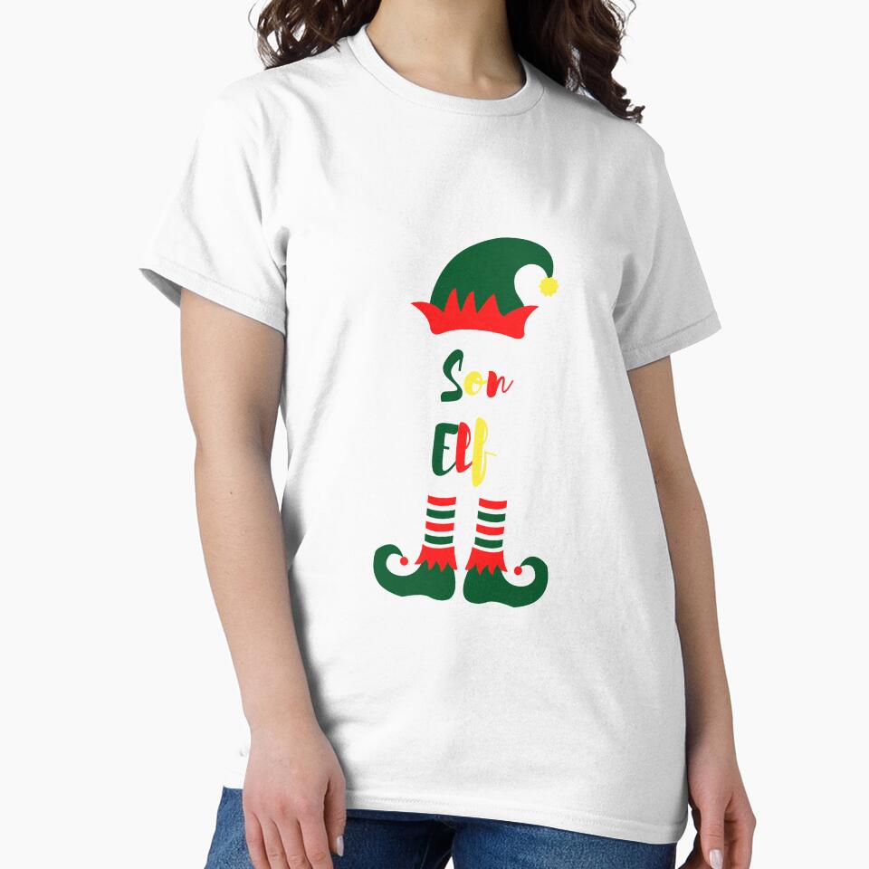 Son Elf, Funny Christmas matching family group, Willow Days by avit1