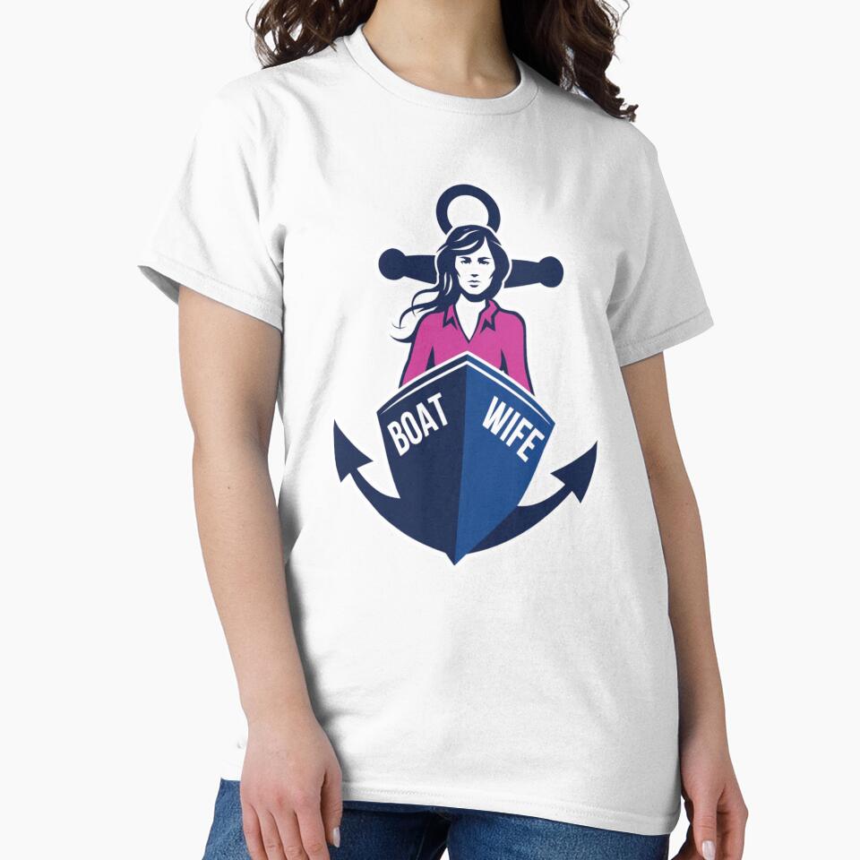 Capitan Boat Wife by FitEnvy