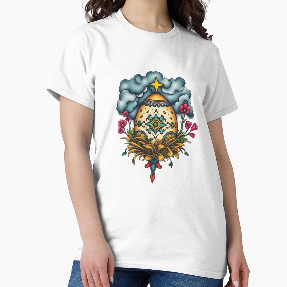 easter egg colorful vintage tatto floral ,Happy Easter,Easter Day,easter illustration by Expressions-Sel