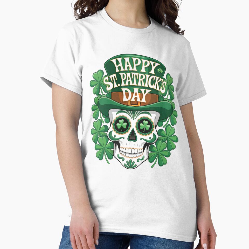 skull st. patrick's day by jkrphoto
