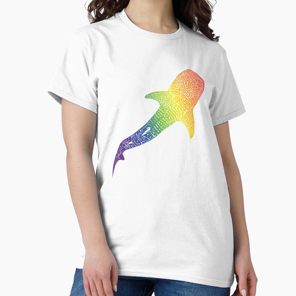 Whale Shark - Rainbow by SeaLarkArt