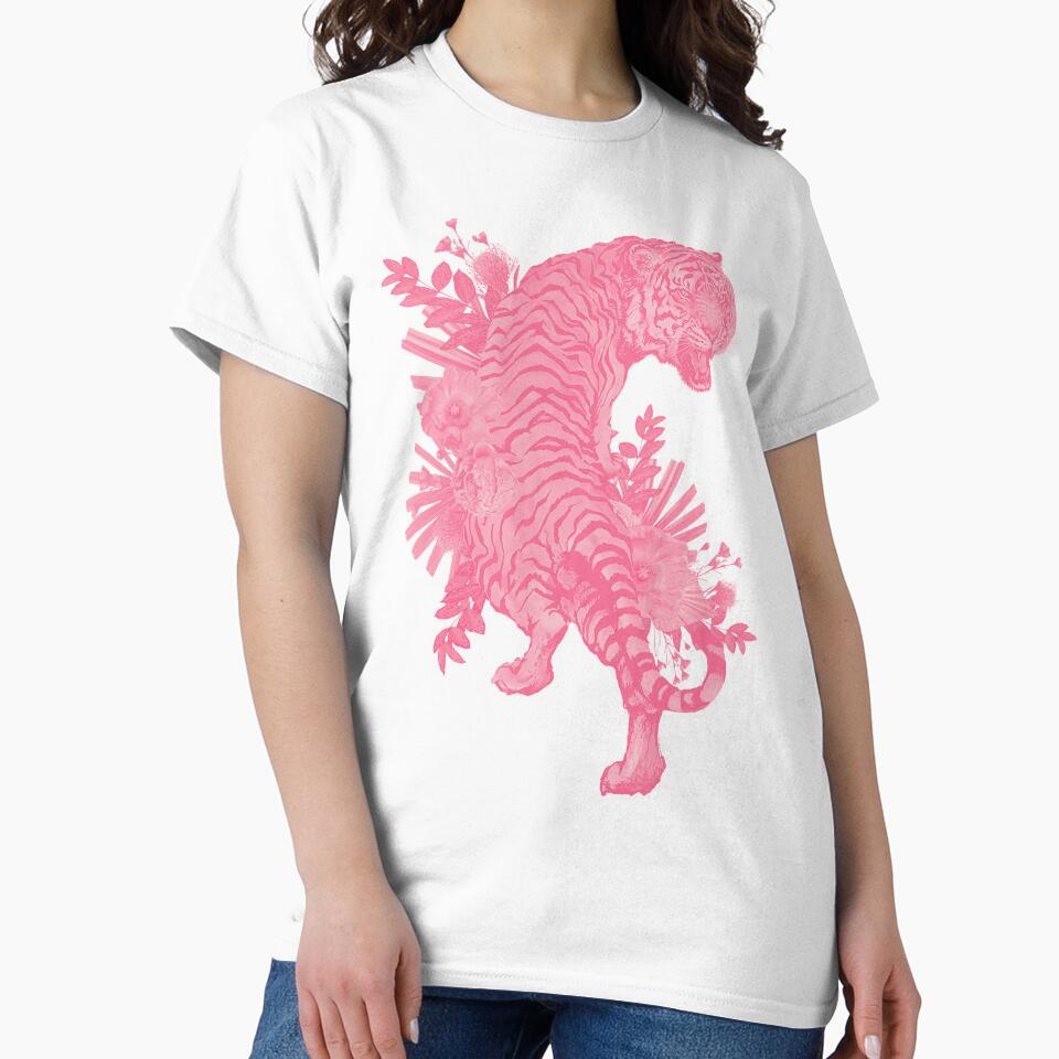 Art Pink Tiger by Topmaxdesign