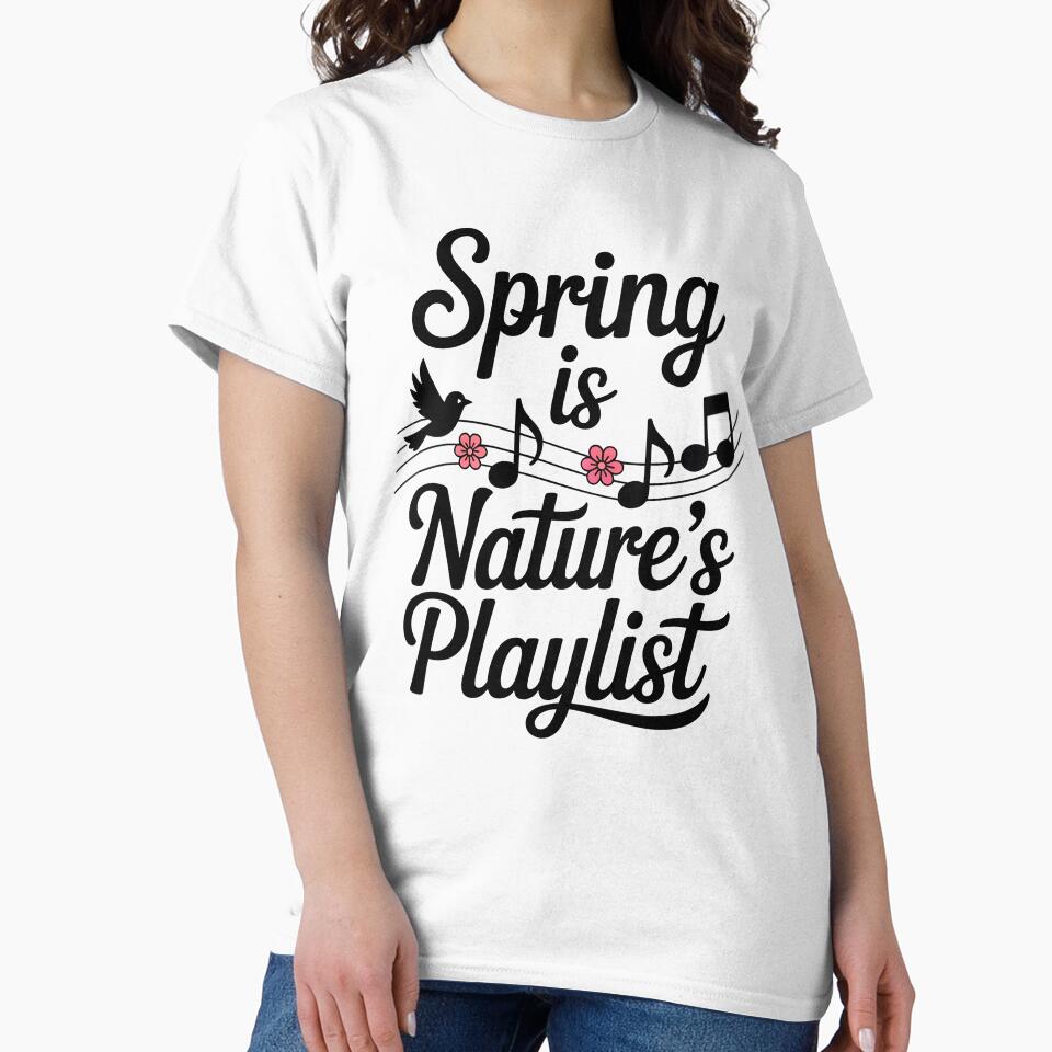 Spring is Nature’s Playlist – Musical Bloom Design by Jollys-ArtShop