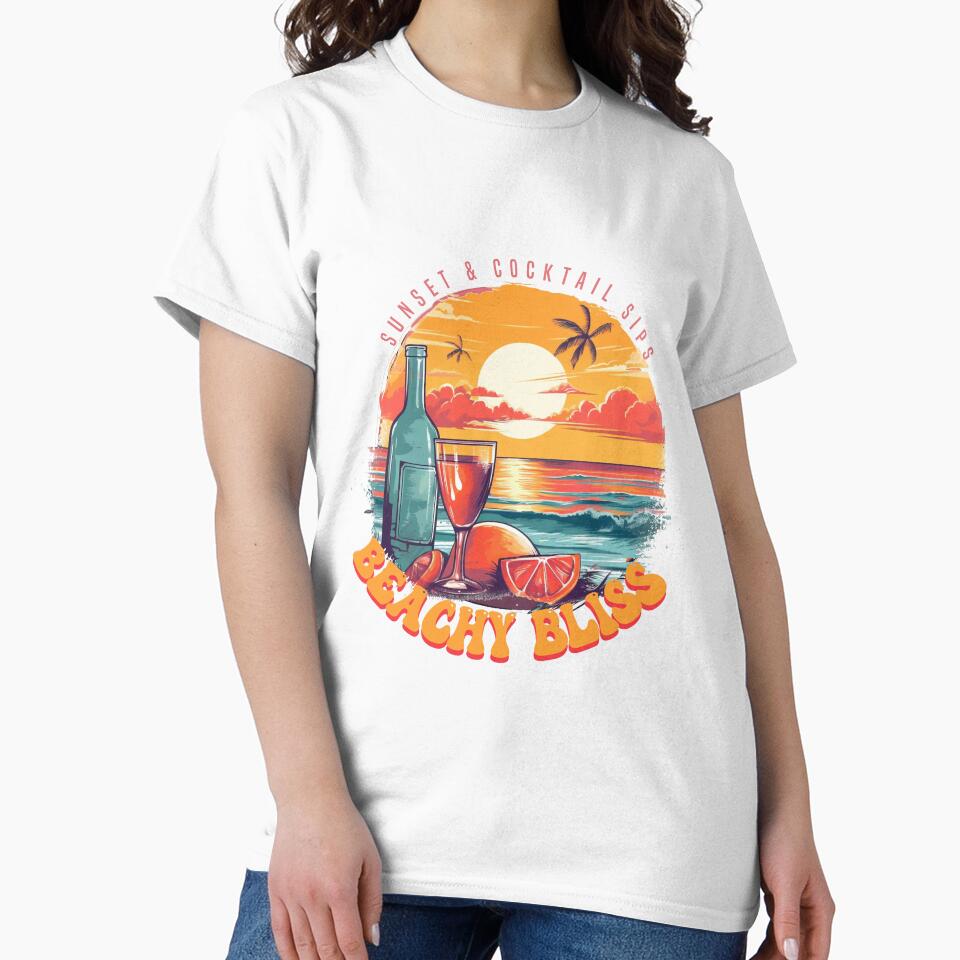 Sunset & Cocktail Sips. Beachy Bliss - Summer Vibes Holiday Vacation by AntibodyDP7