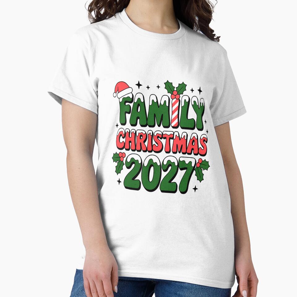 Matching Family Christmas 2027 Pajama Xmas Squad Funny by grounabslaninal