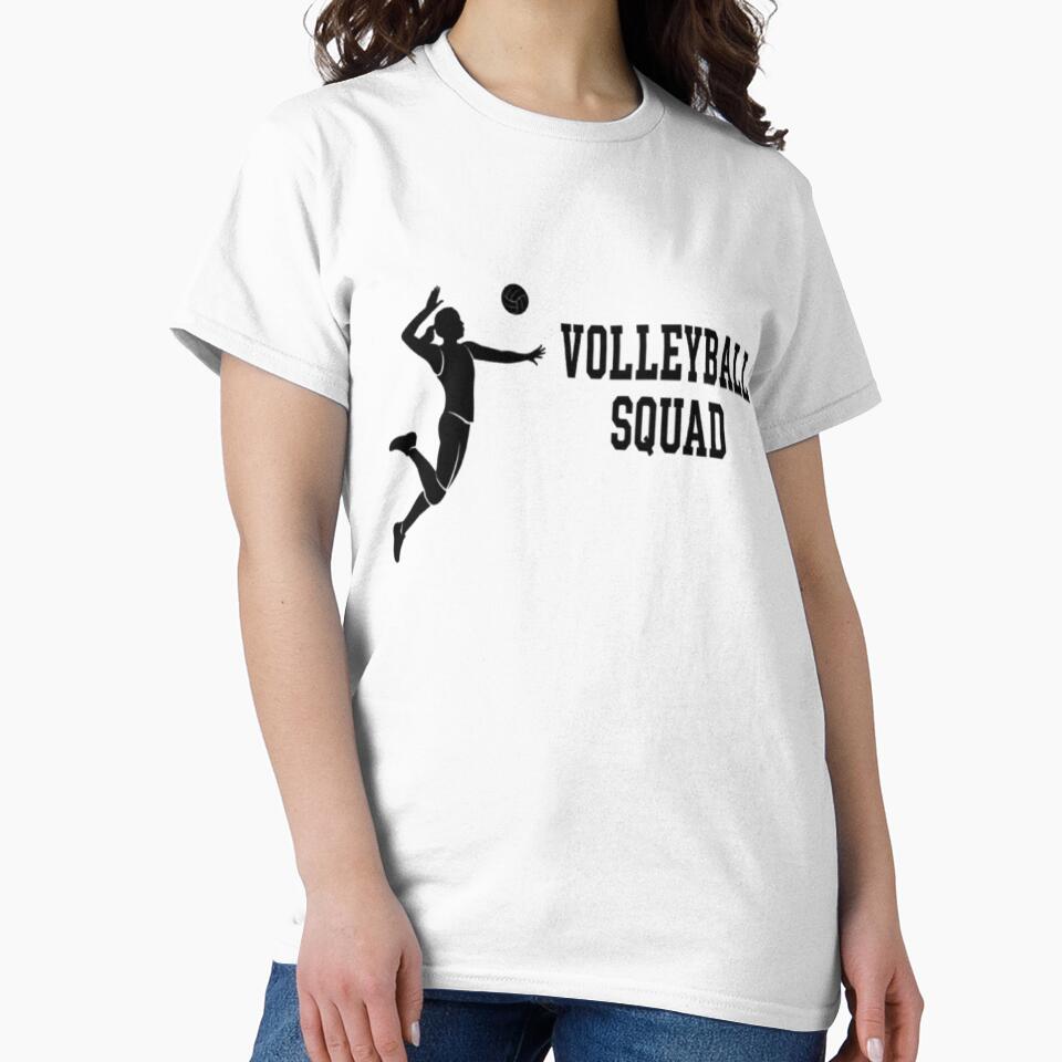 Volleyball Squad by TiffanyTTees