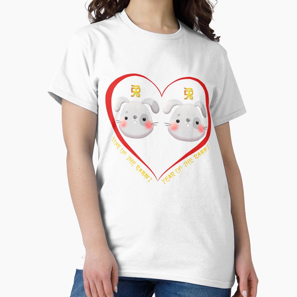 Year Of The Rabbit Couples Cute Chinese Zodiac Animals by Karry-Pat
