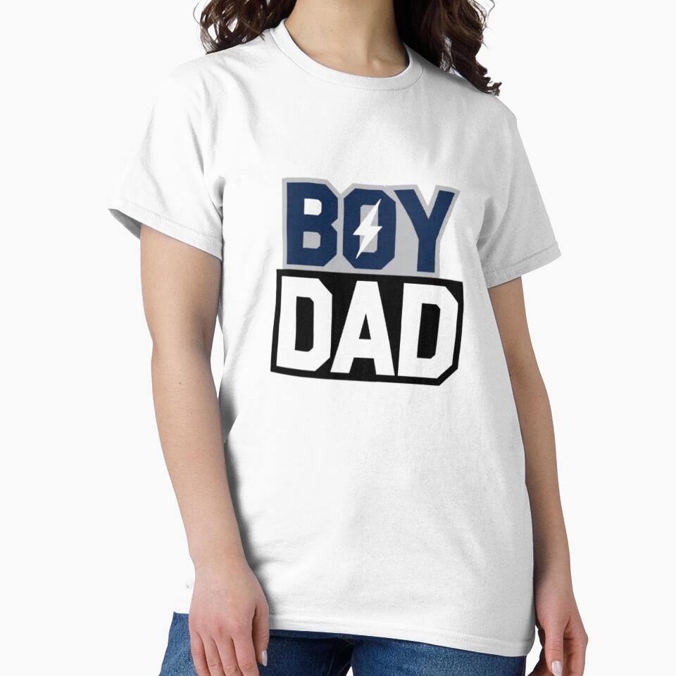 Boy Dad Gifts | Lightning Bolt Graphic Dad Gift by Roslet