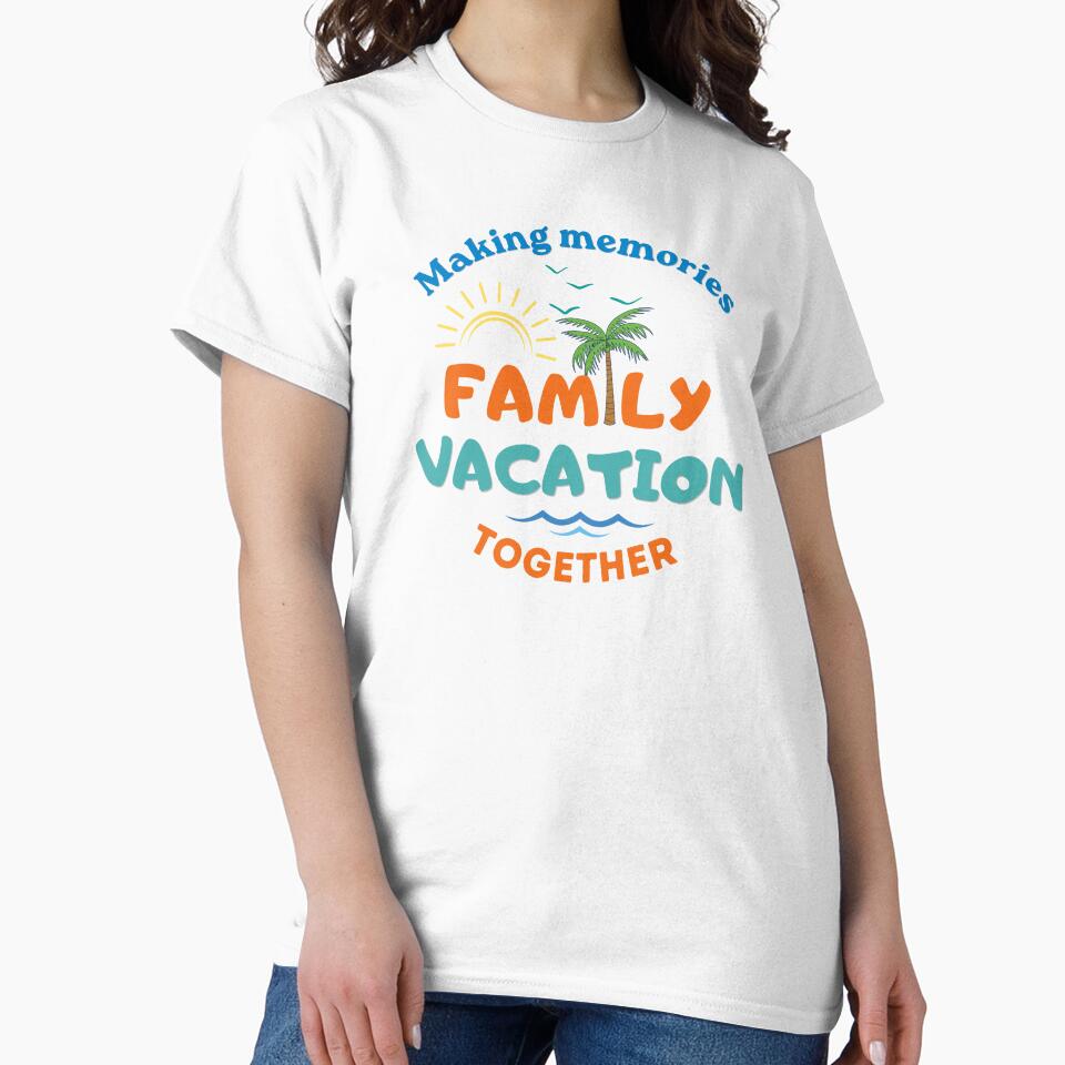 Making Memories Family Vacation Together Beach Summer Design by MadeByMira