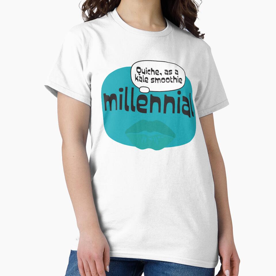 Millennial Quiche as a kale smoothie by porter-mckeenn