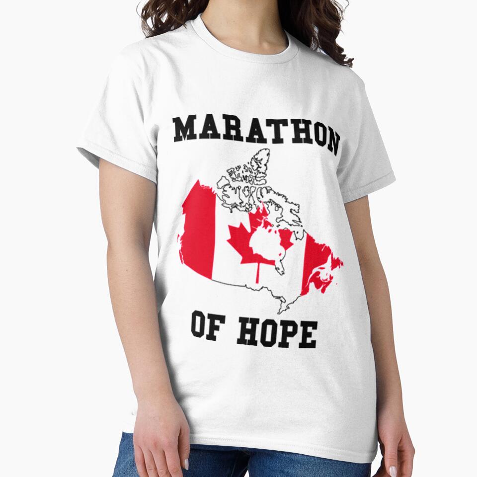 MARATHON OF HOPE T-shirt classique -Terry Fox by DunkPlank