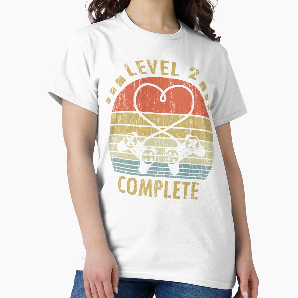 Level 2 Complete - 2nd Wedding Anniversary Gift Video Gamer by nana1099
