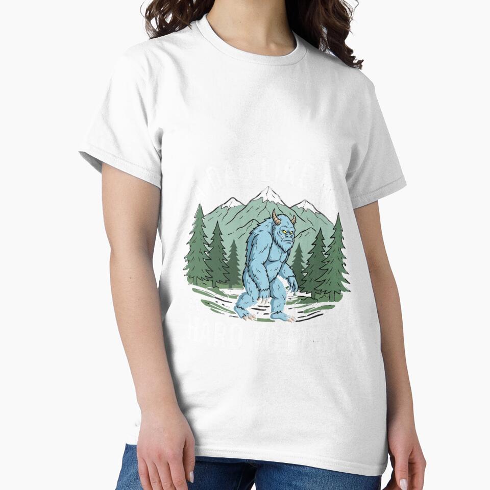 Yeti Dad Shirt Funny Cryptid Dad A Dad Like Me Is Hard To Find by Aquarius-club
