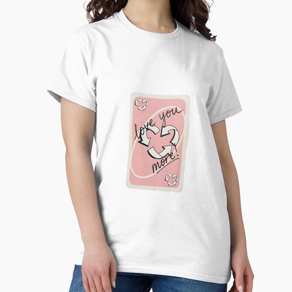 Love You More Reverse Card by JF-ArtPrints