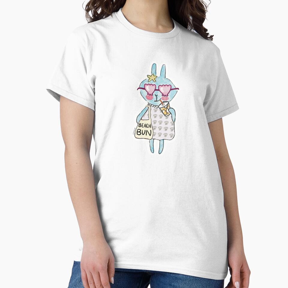 Beachcomber Bunny with Shell Shades by LadyLucasArt