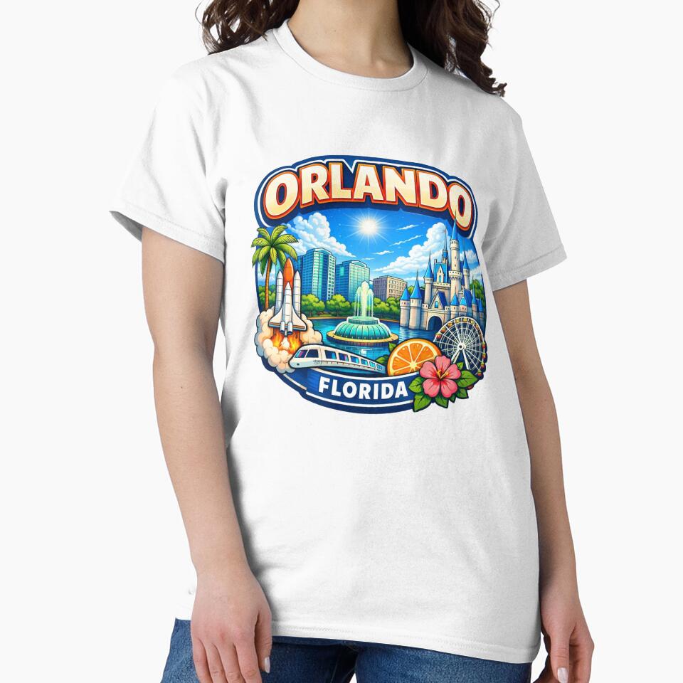 Orlando, Florida by Myra365Art