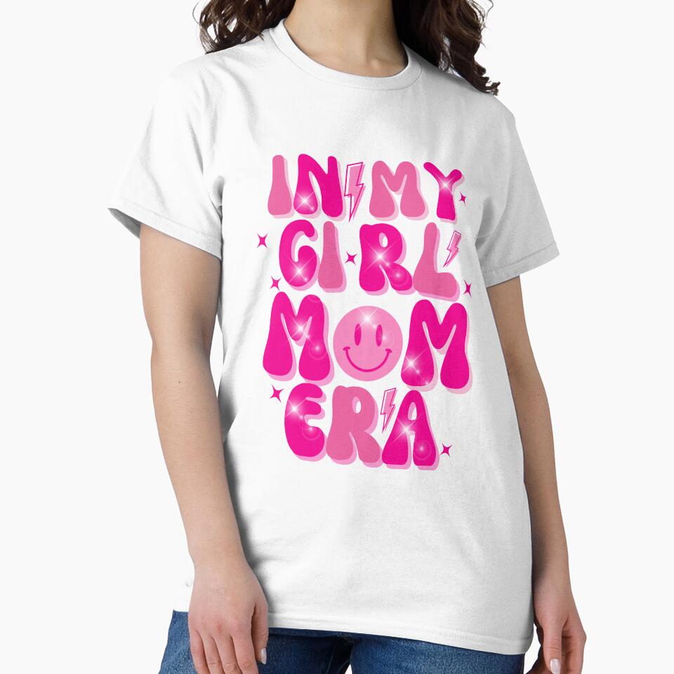 Copy of Girl Mom Era pinck mama era lover Groovy Mom Of Girl by Manara  -Art
