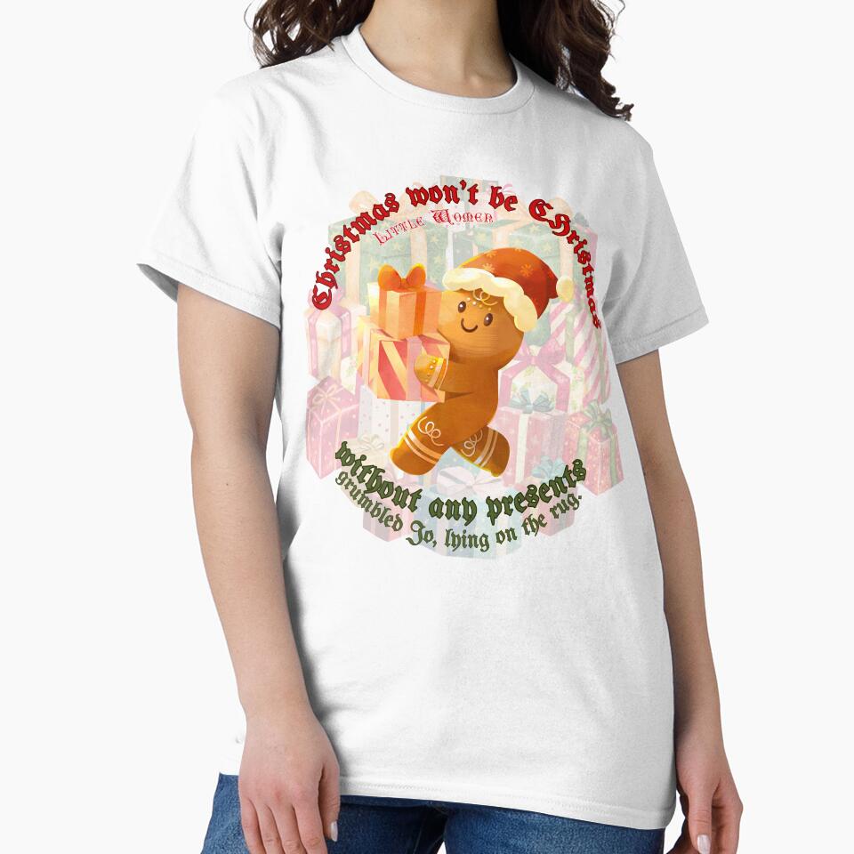 Christmas Won't Be Christmas without Presents - Little Women Christmas Design by stella literarium