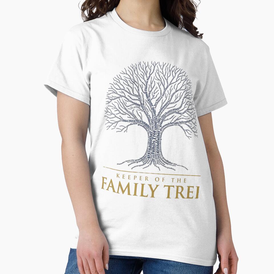 Keeper of the Family Tree Genealogy Ancestry by JMDesignHub