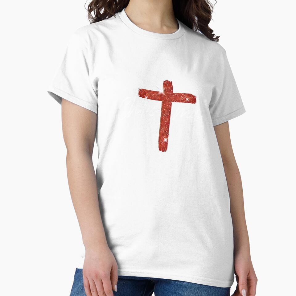 retro christmas faith cross Funny xmas by taaddison50