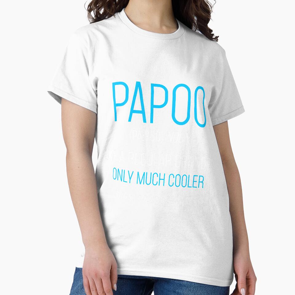 Mens Papoo Gift Like A Regular Grandpa Definition by DavidPascall