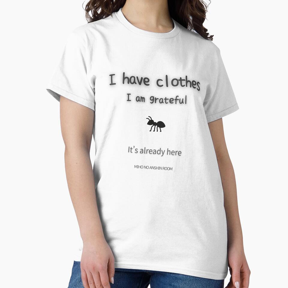 Clothing Gratitude Quote by miho-anshin