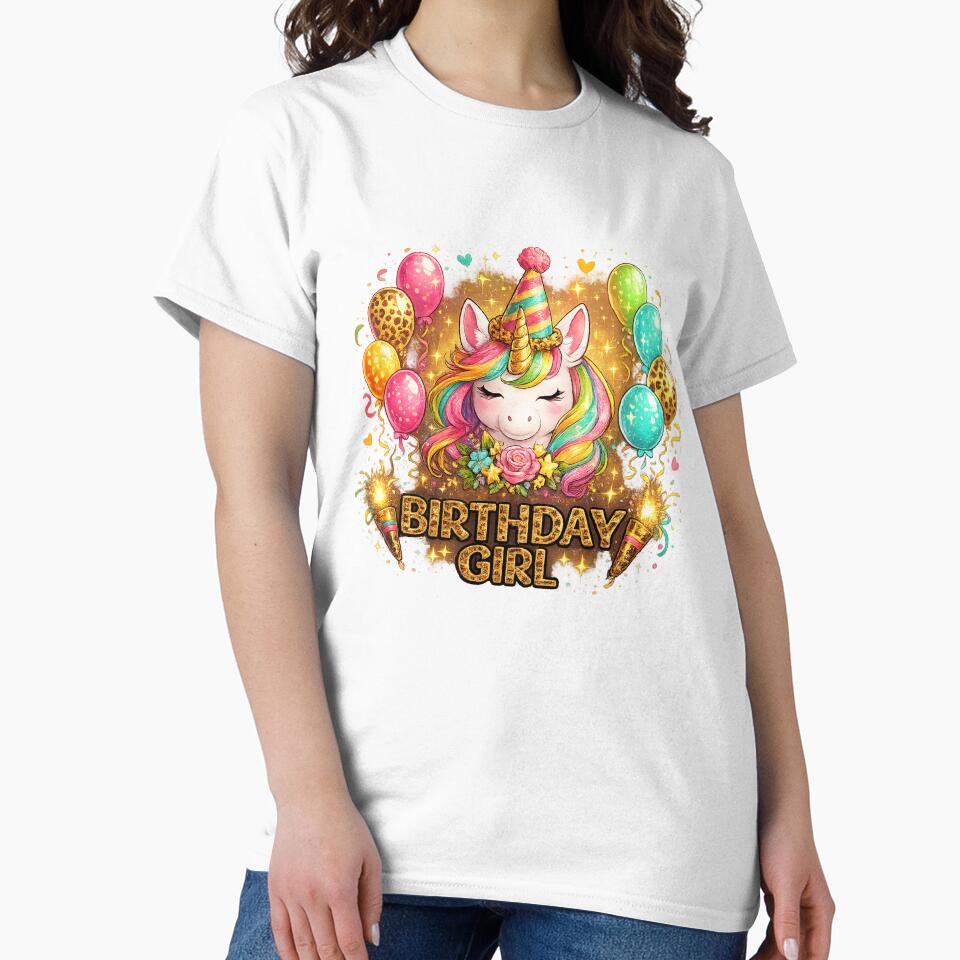 Unicorn Rainbow Birthday Girl Unicorn Birthday Party by QuiteOrbit