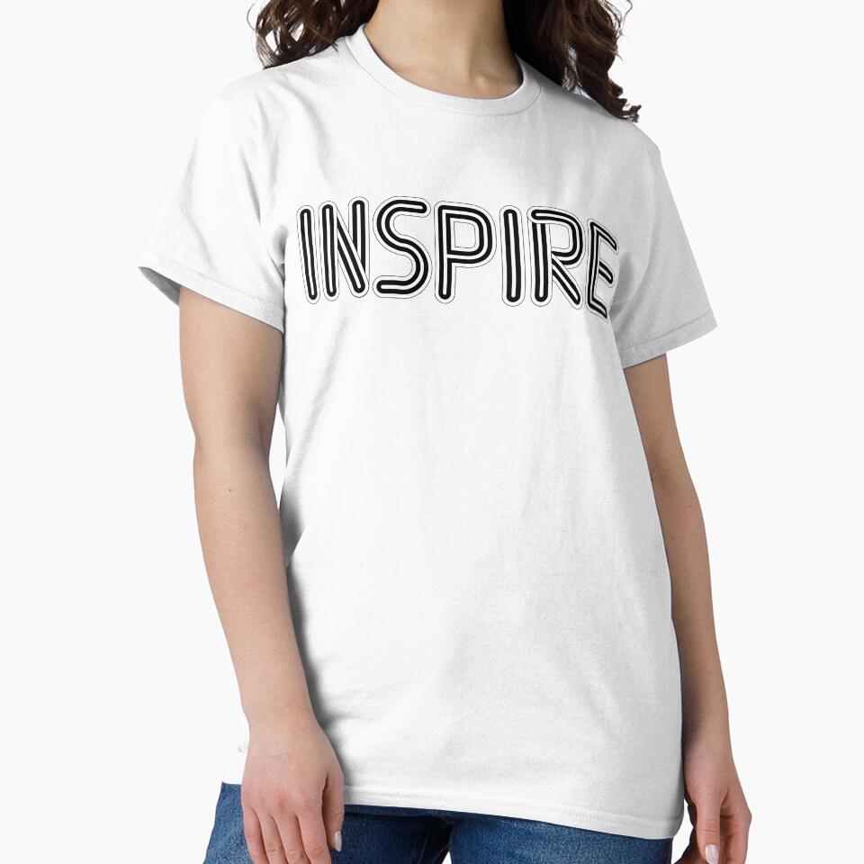 Inspire Line Art Typography by Designhub1000