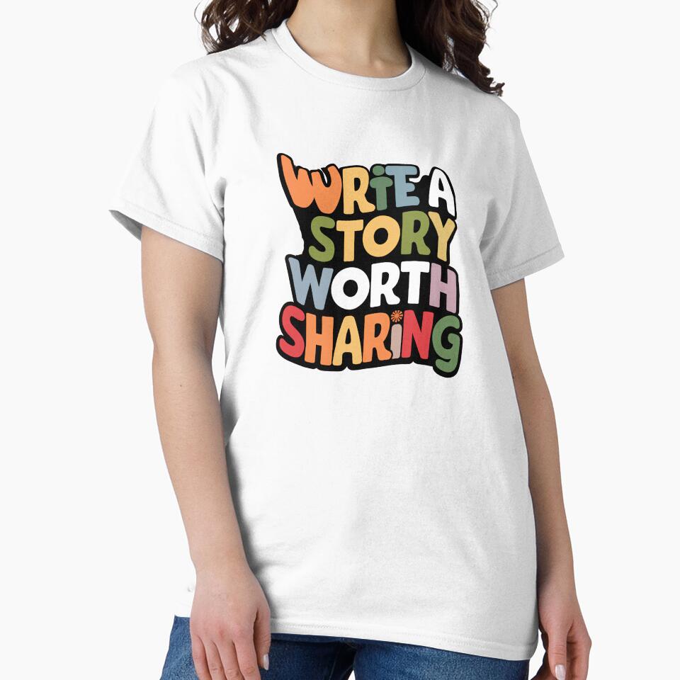 Write A Story Worth Sharing by Itsheartshop