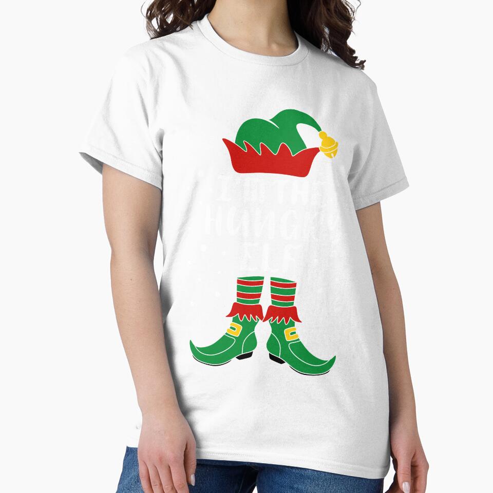 Matching Christmas I'm The Hungry Elf by khaled11591